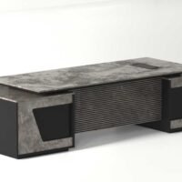 Wave Straight CEO Executive Desk Wave Straight CEO Executive Desk