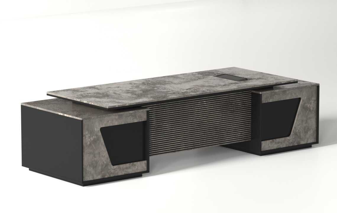 Wave Straight CEO Executive Desk Wave Straight CEO Executive Desk