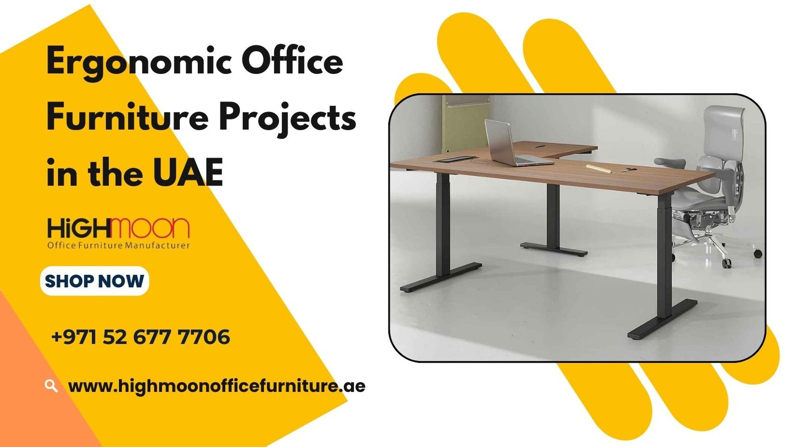 Ergonomic Office Furniture Project in UAE