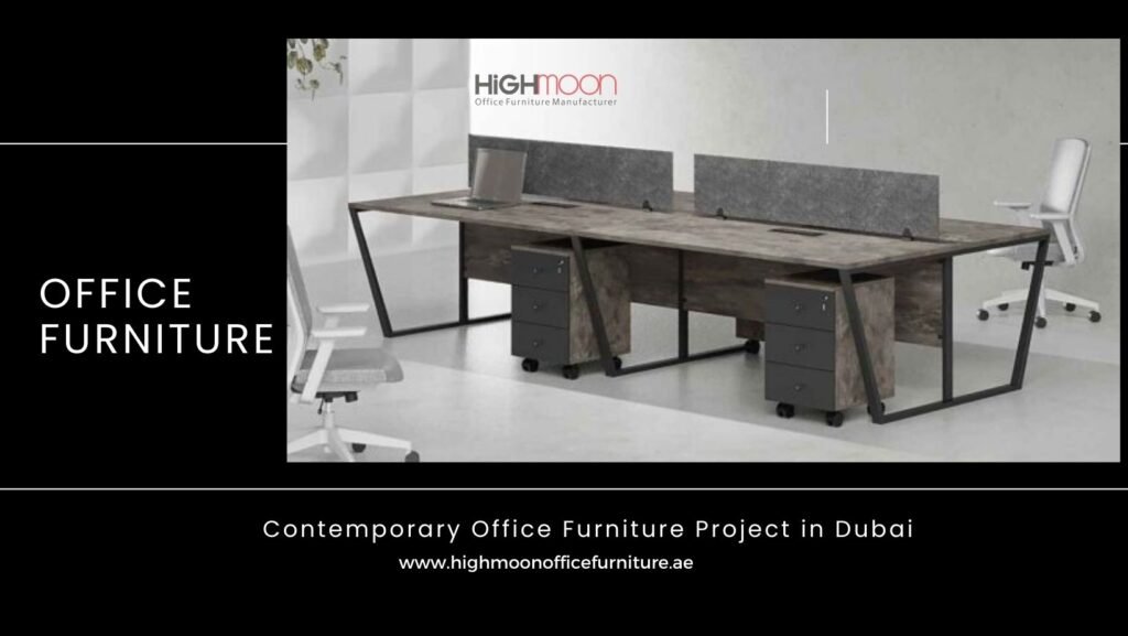 contemporary office furniture project in dubai