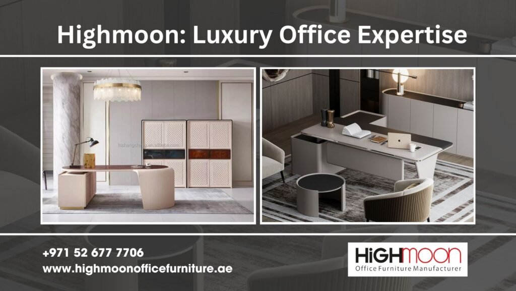Luxury office furniture projects Dubai