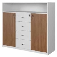 Cabinet - 034 Low Height (White)