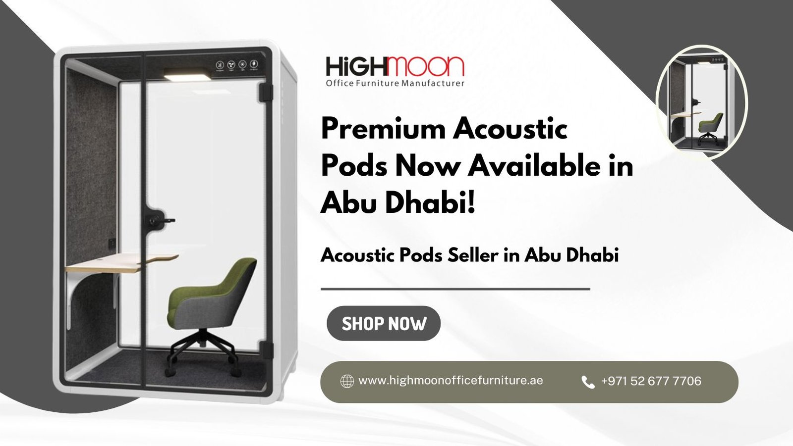 Acoustic Pods Seller in Abu Dhabi