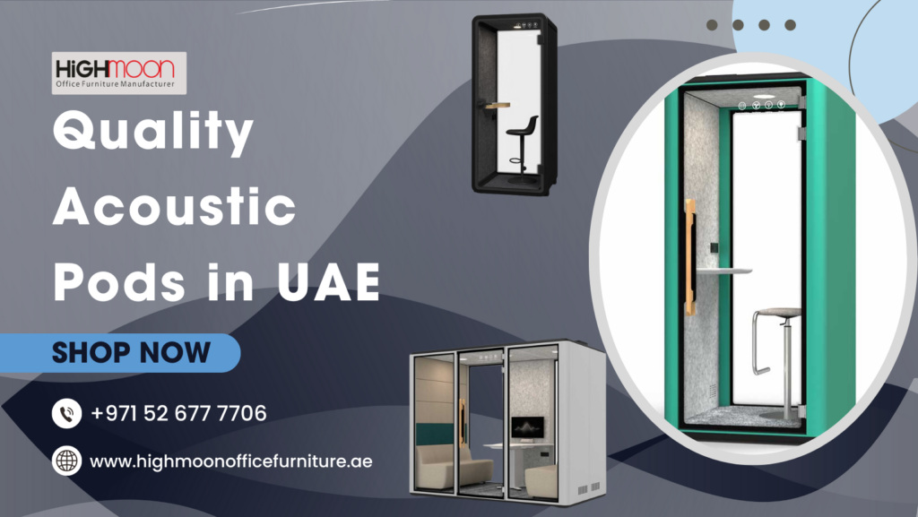 Quality Acoustic Pods in UAE