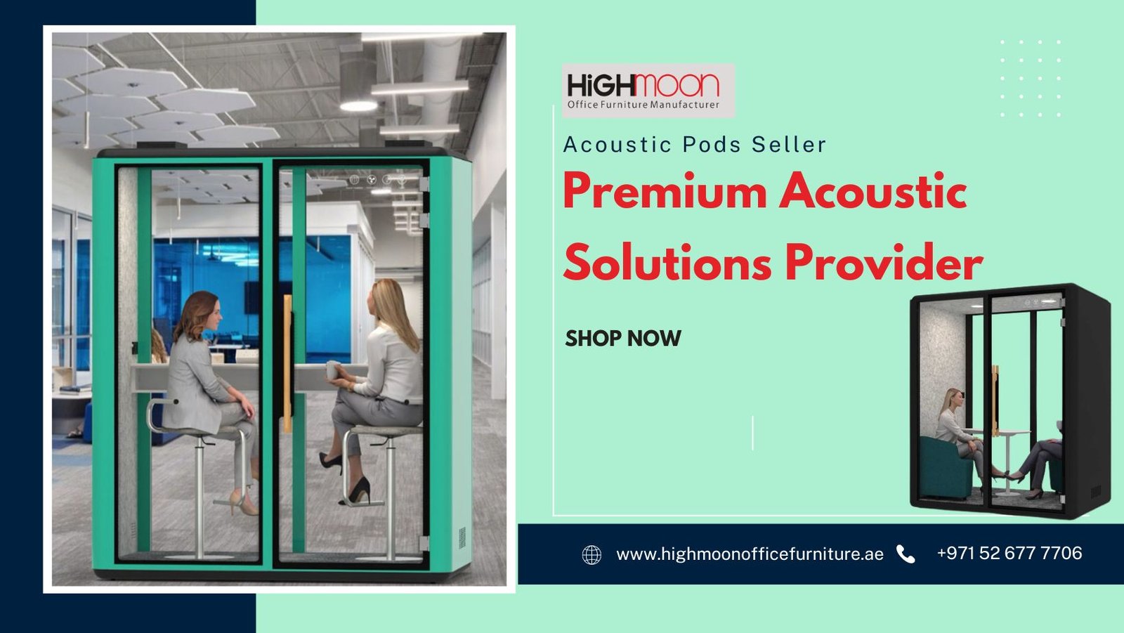 Buy Acoustic Pods Seller in Abu Dhabi