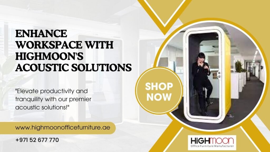 acoustic furniture suppliers UAE