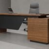 Silo Straight Executive Desk with Black Legs – Modern Style, Spacious, and Best Prices Guaranteed