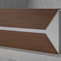 Luma Straight Reception Desk Luma Straight Reception Desk