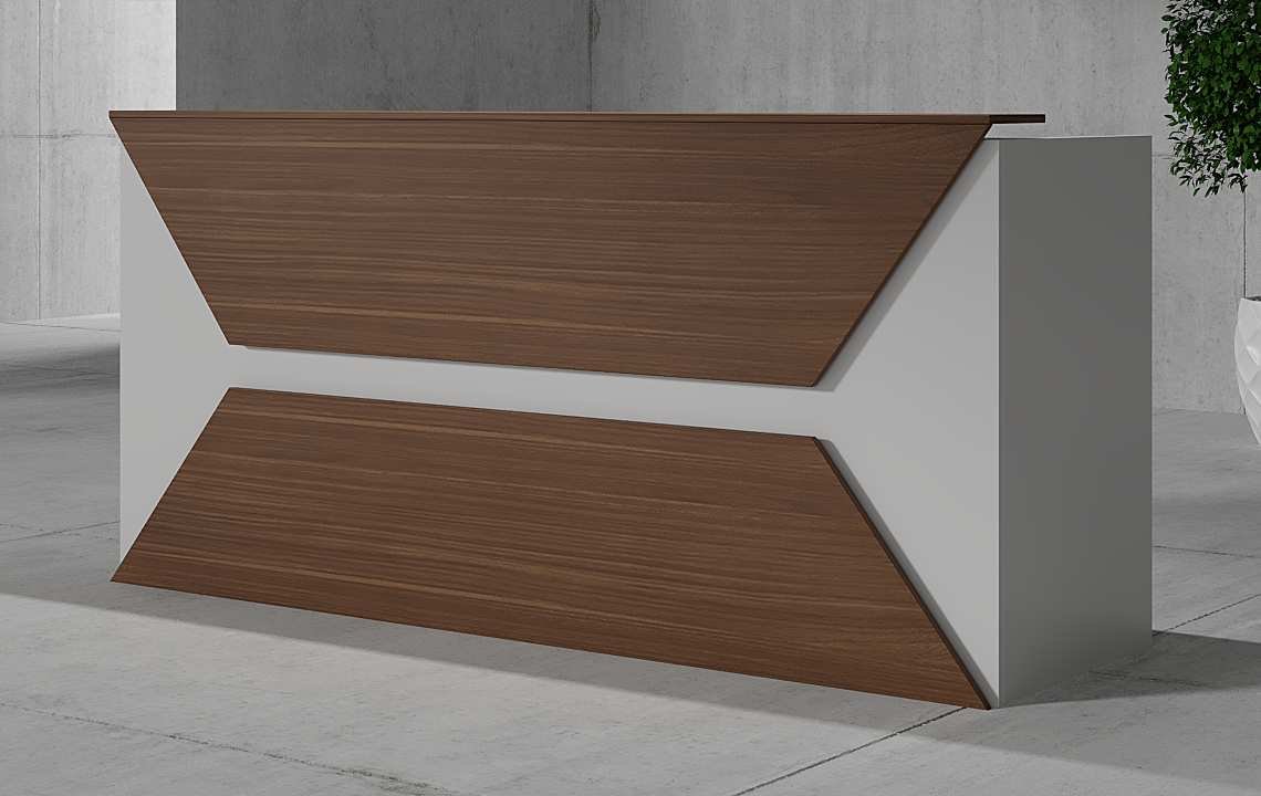 Luma Straight Reception Desk Luma Straight Reception Desk