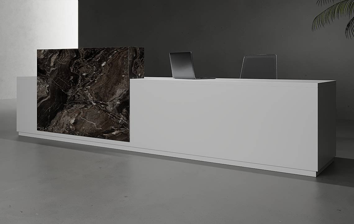 Zari Straight Reception Desk Zari Straight Reception Desk