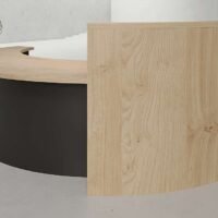 Anka Curved Reception Desk