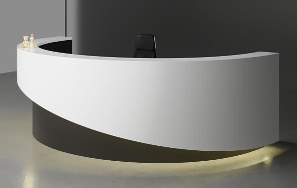 Azra Curved Reception Desk