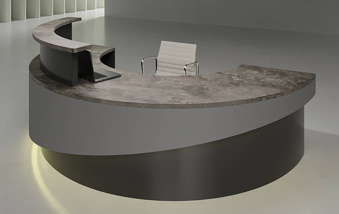 Jara Curved Reception Desk