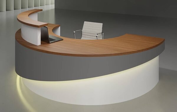 Jara Curved Reception Desk