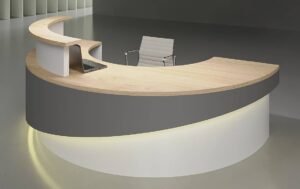 Jara Curved Reception Desk