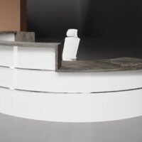 Lira Curved Reception Desk