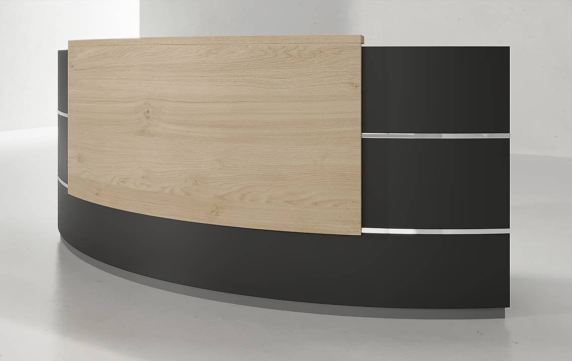 Mena Curved Reception Desk