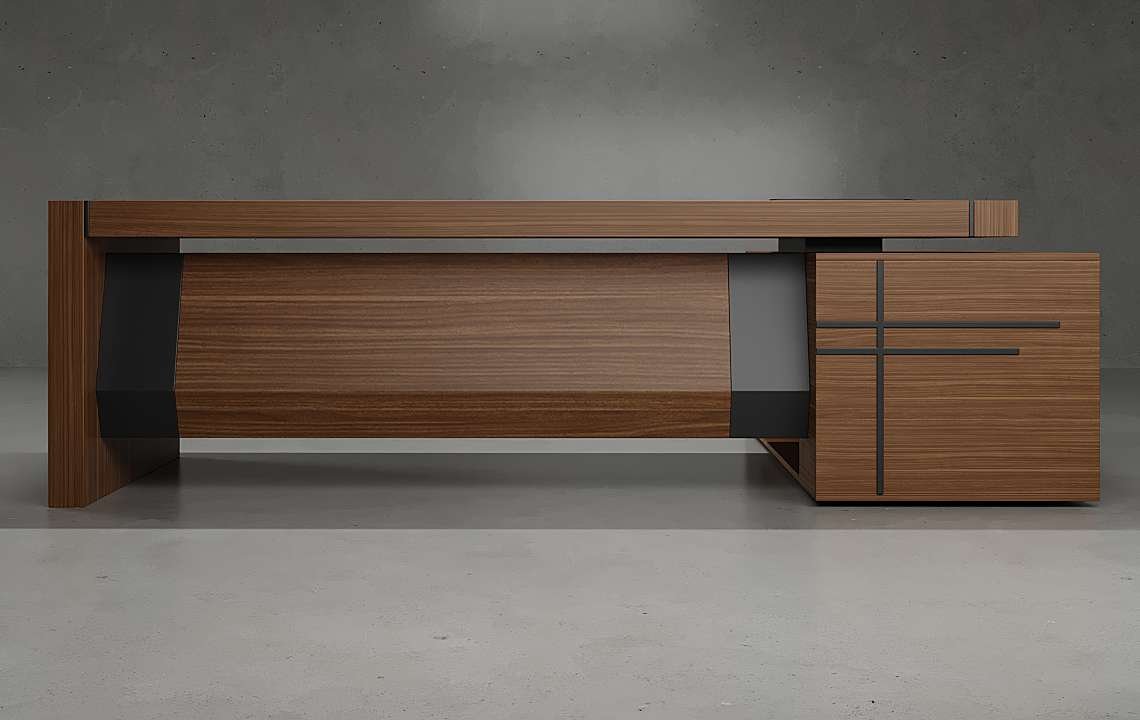 Zeni L Shaped CEO Executive Desk Zeni L Shaped CEO Executive Desk