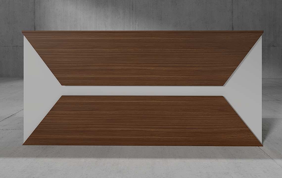 Luma Straight Reception Desk Luma Straight Reception Desk