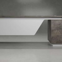 Silo Straight Executive Desk