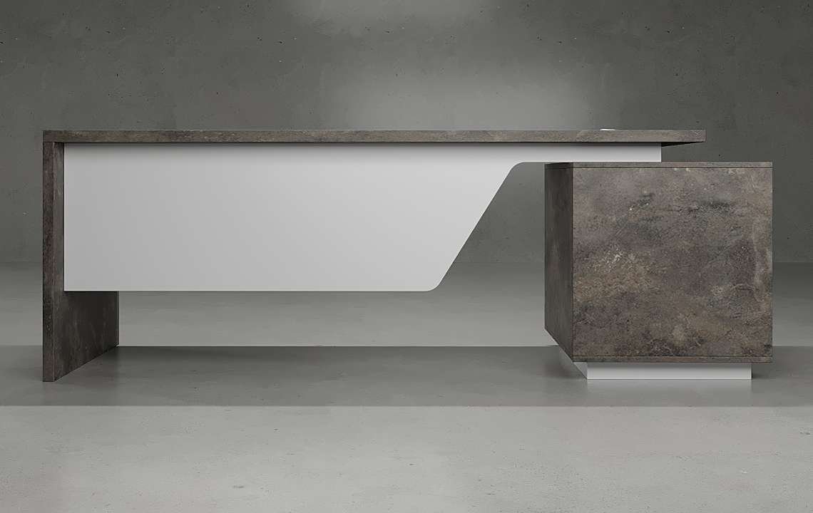 Silo Straight Executive Desk