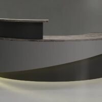 Jara Curved Reception Desk