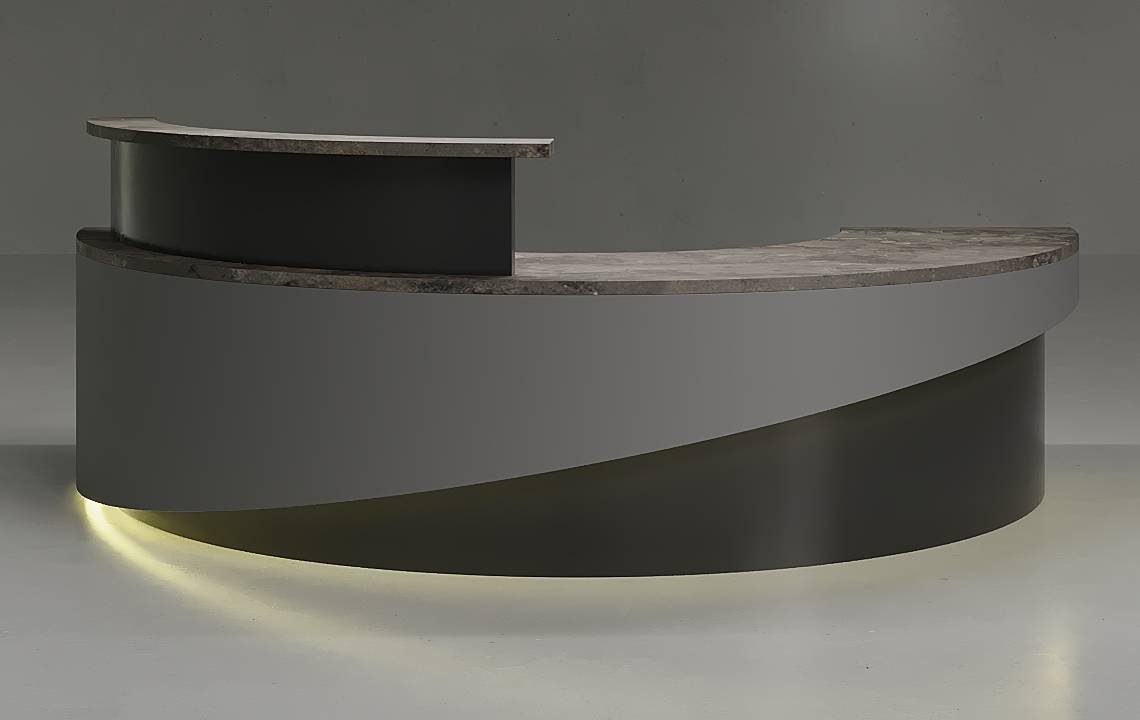 Jara Curved Reception Desk