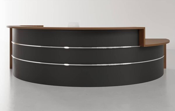 Lira Curved Reception Desk