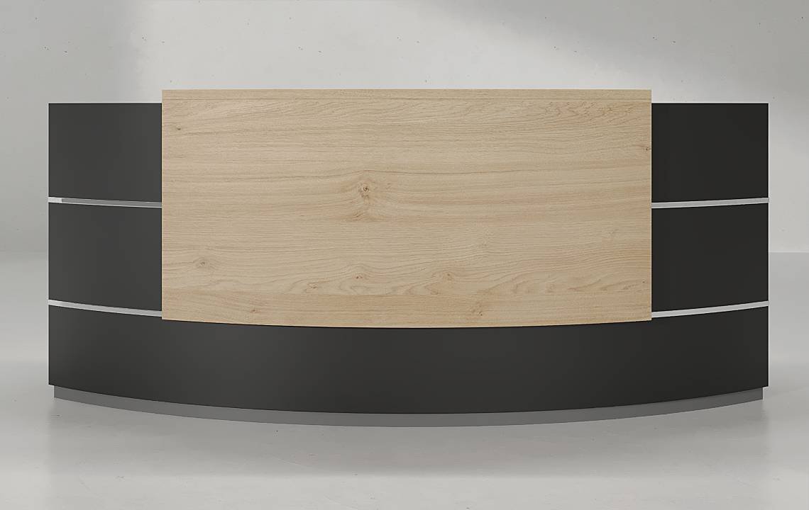 Mena Curved Reception Desk