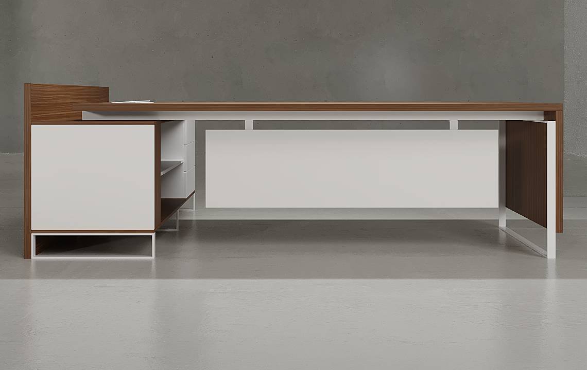 Aero L Shaped Executive Desk