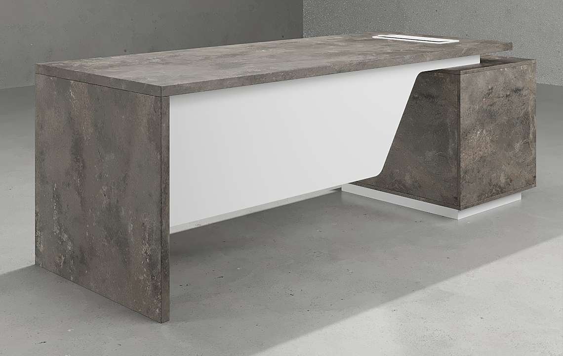 Silo Straight Executive Desk