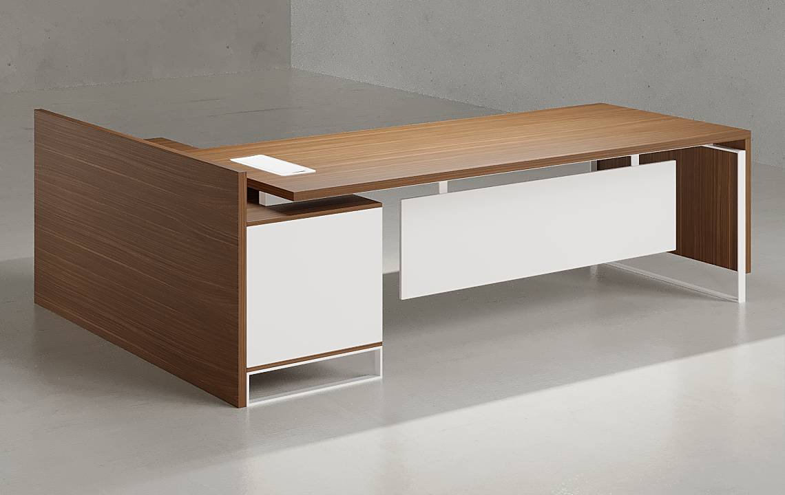 Aero L Shaped Executive Desk