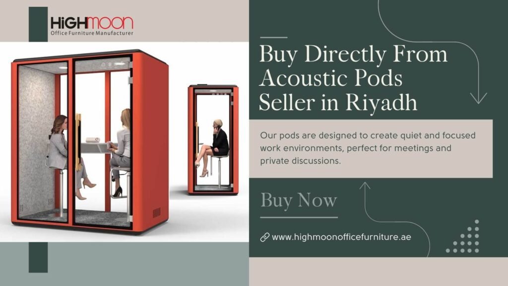 Buy Acoustic Pods Seller in Riyadh