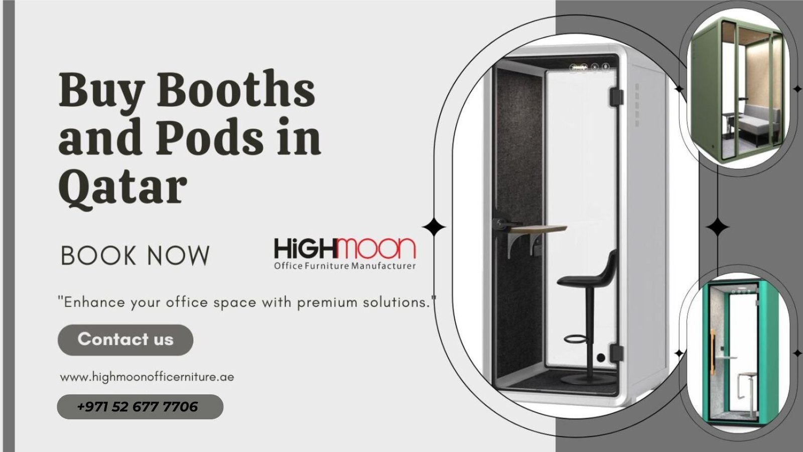 Buy Booths and Pods in Qatar
