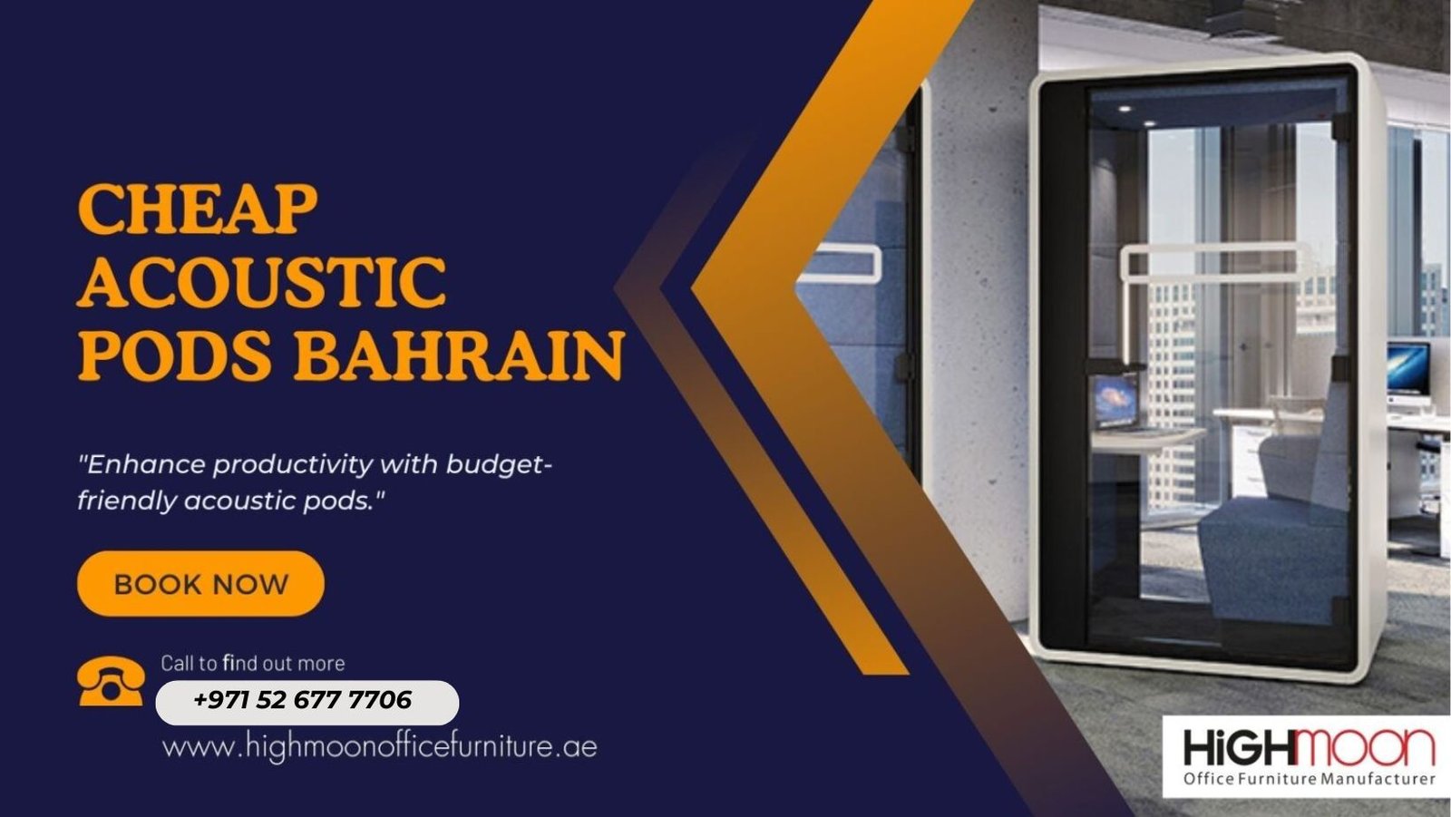 Cheap Acoustic Pods Bahrain