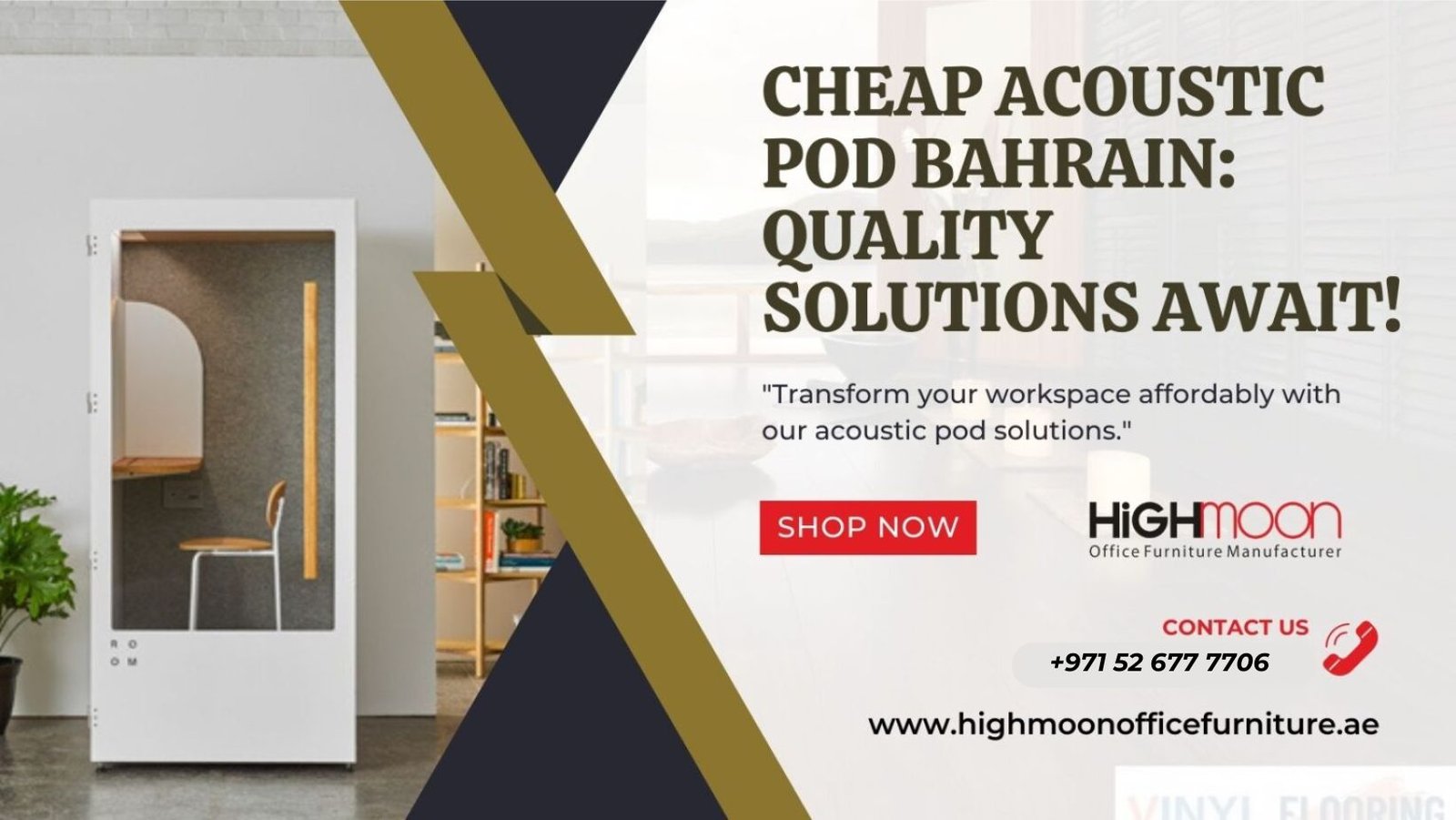 Cheap acoustic pod Bahrain