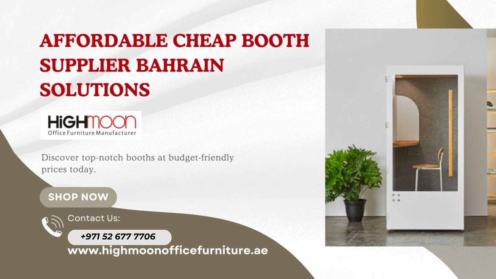 Cheap acoustic pods supplier Bahrain