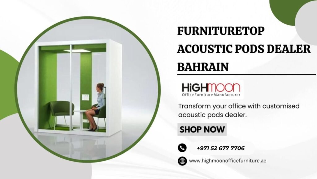 Customised Acoustic Pods Dealer in Bahrain