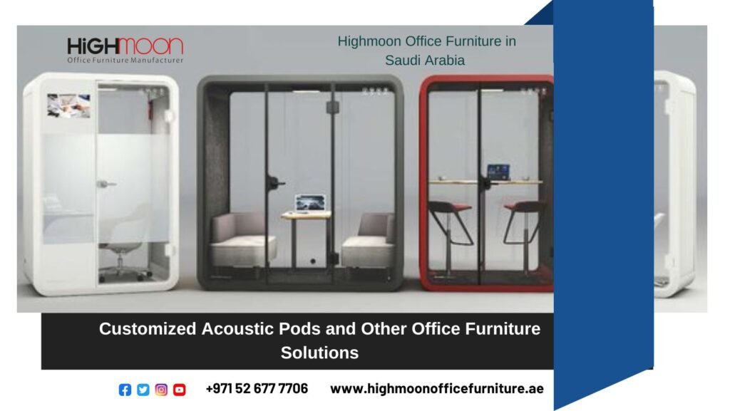 Customised Acoustic Pods in Saudi Arabia