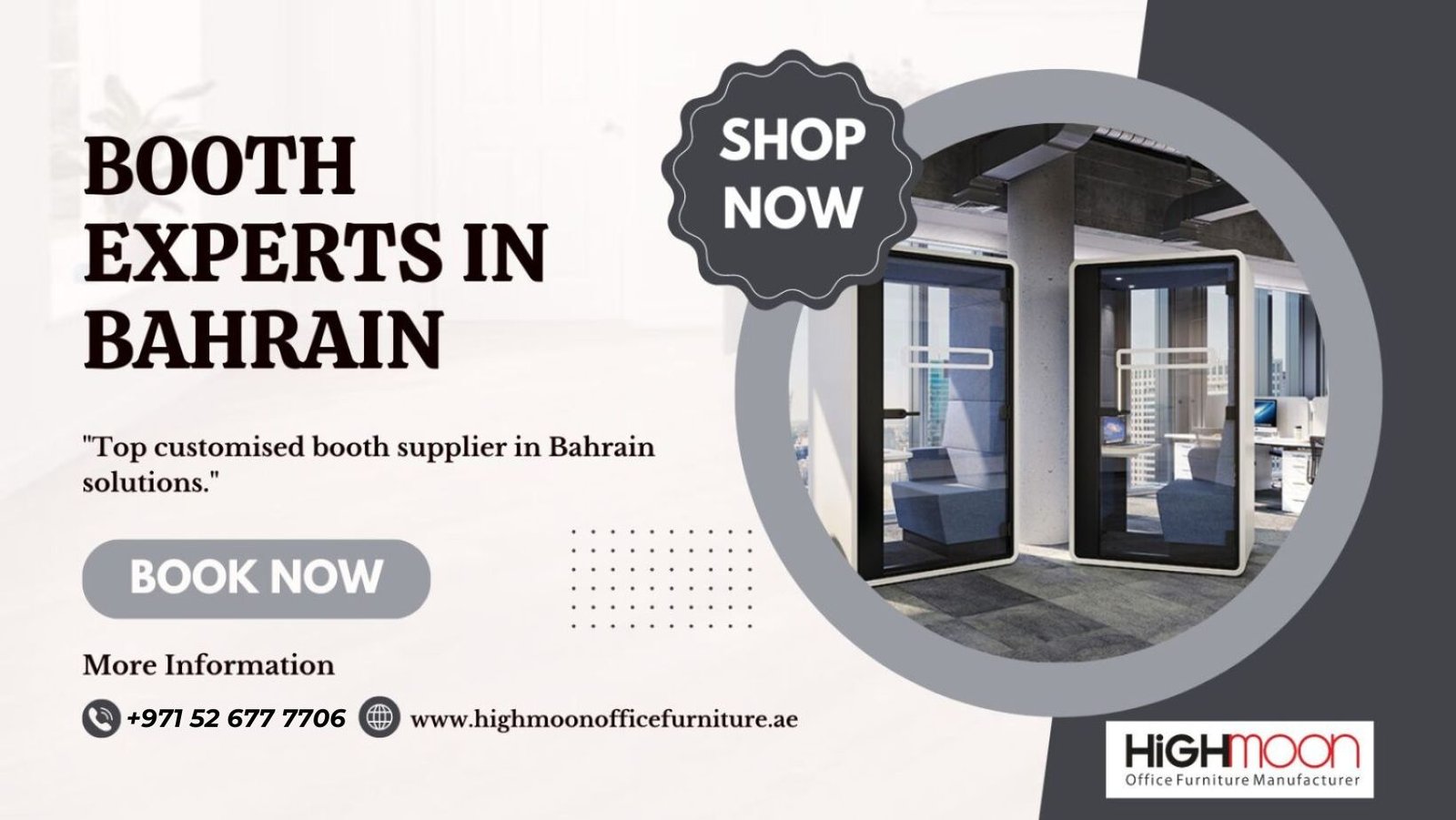 Customised Booth Supplier in Bahrain