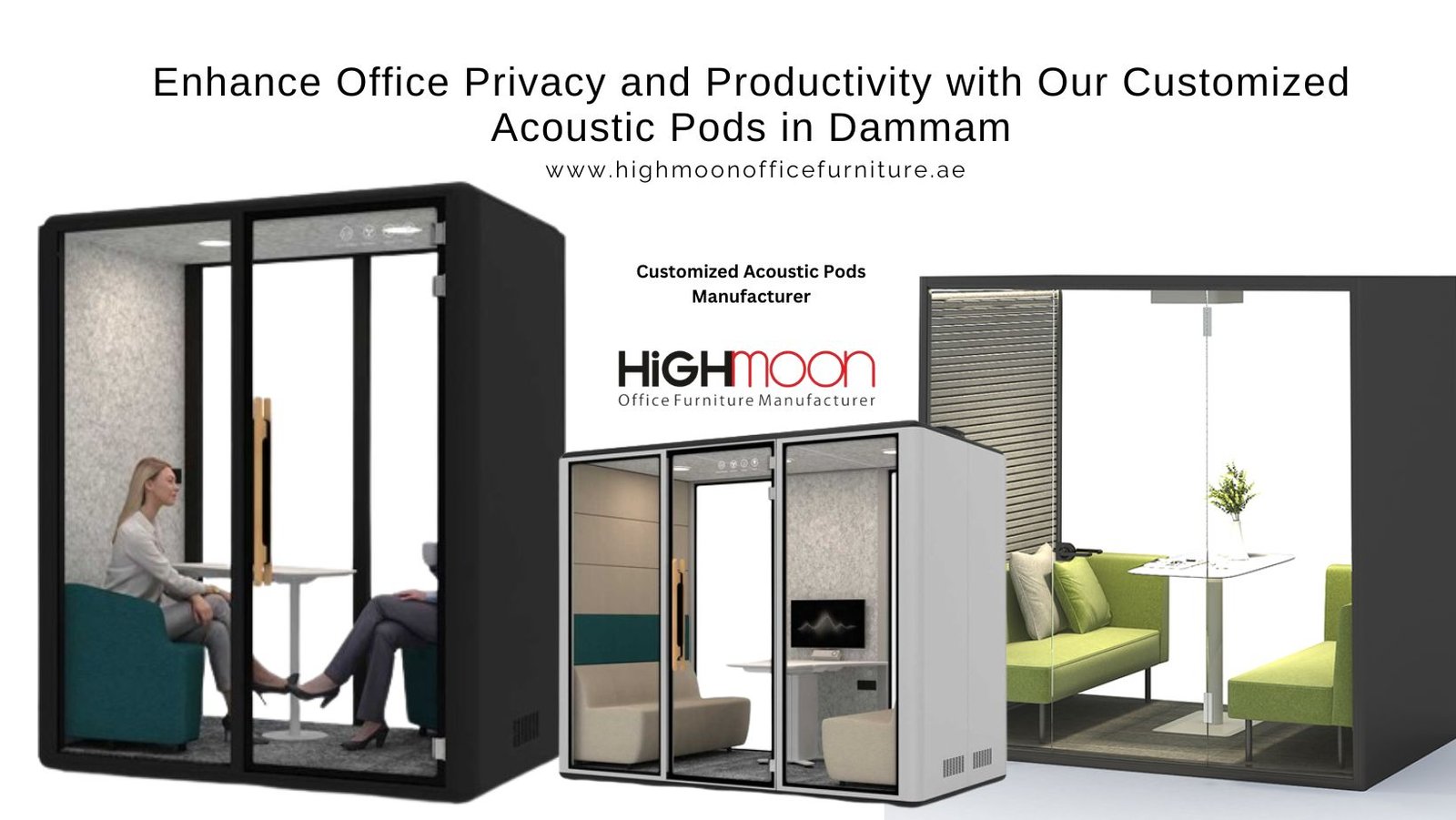 Customized Acoustic Pods Manufacturer in Dammam