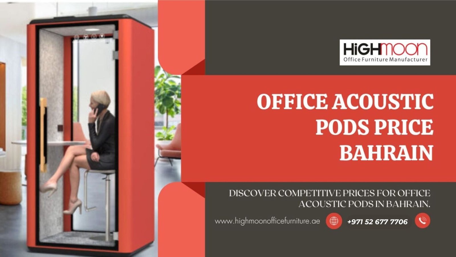 Office Acoustic Pods Price Bahrain