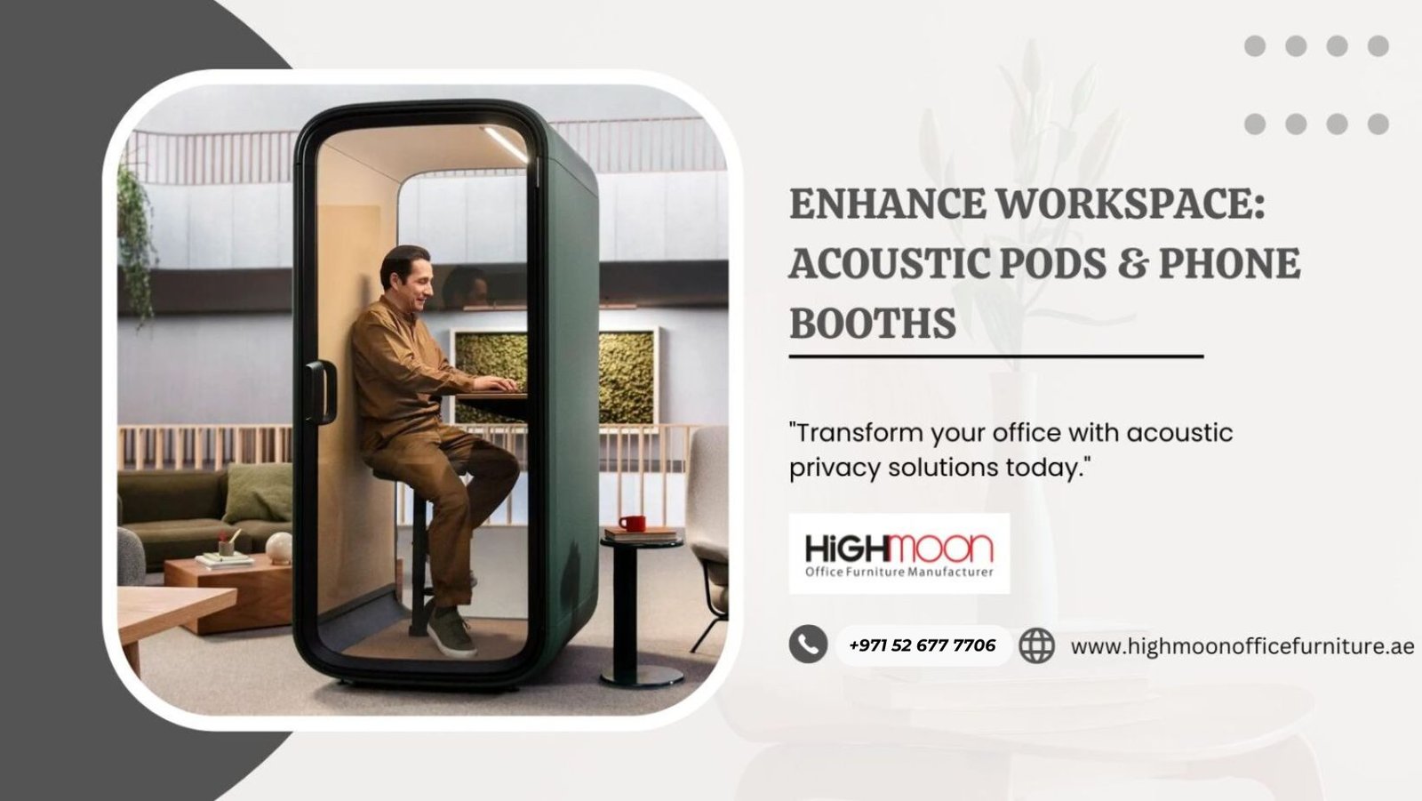 Office Acoustic Pods in Oman