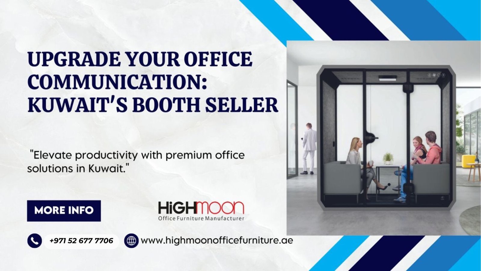Office Booths Seller in Kuwait