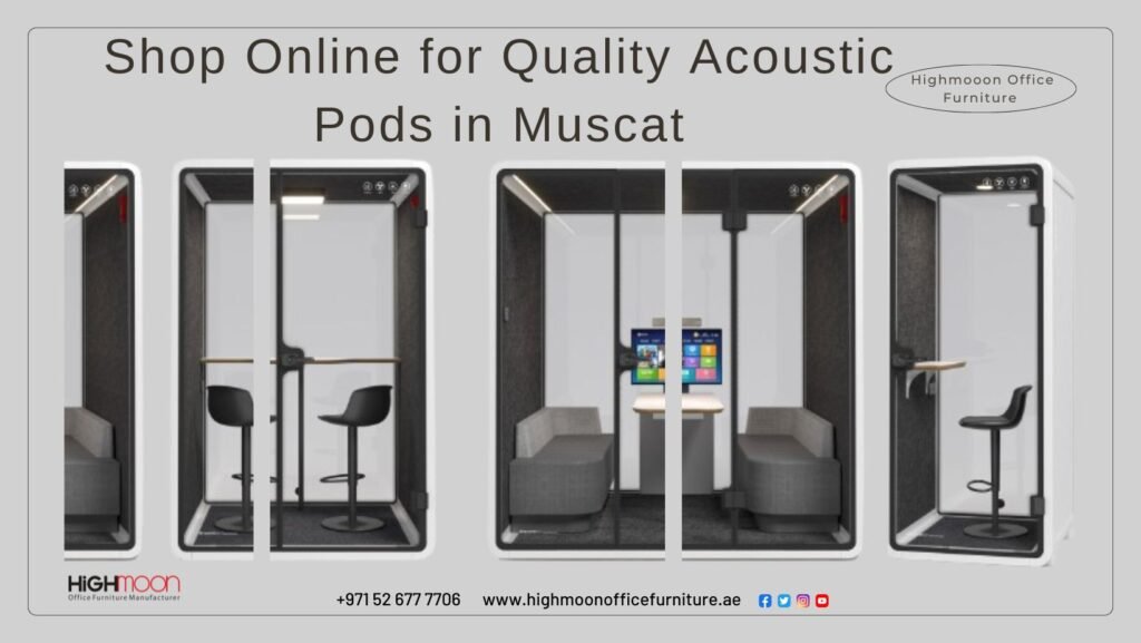 Quality Acoustic Pods Manufacturer in Muscat
