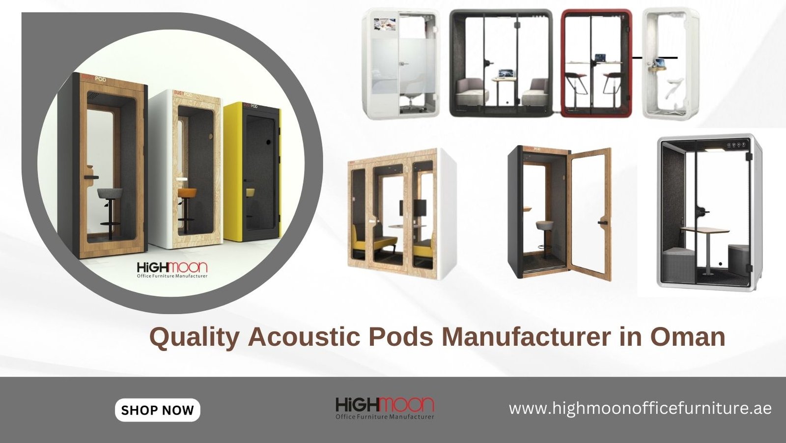 Quality Acoustic Pods Manufacturer in Oman