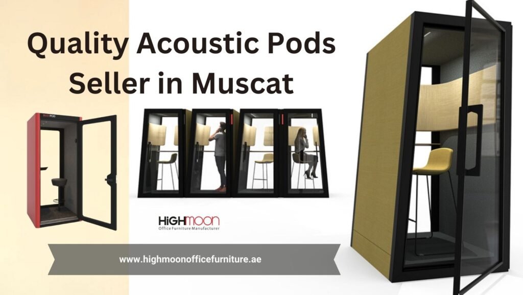 Quality Acoustic Pods Seller in Muscat