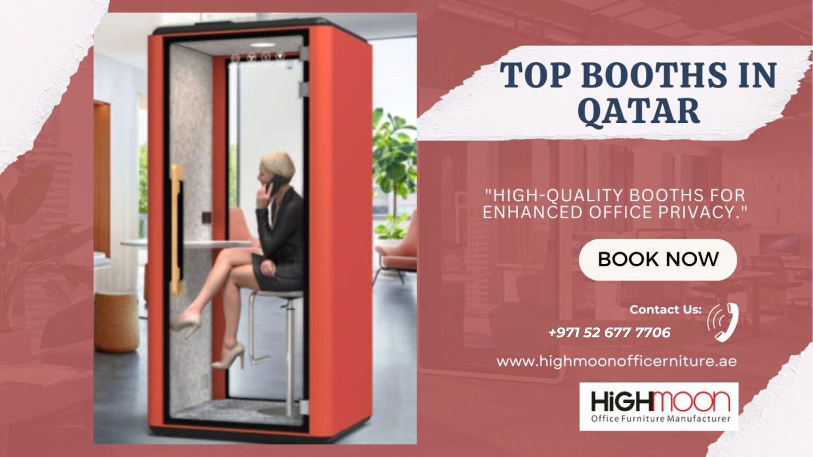 Quality Booths & Pods Dealer in Qatar