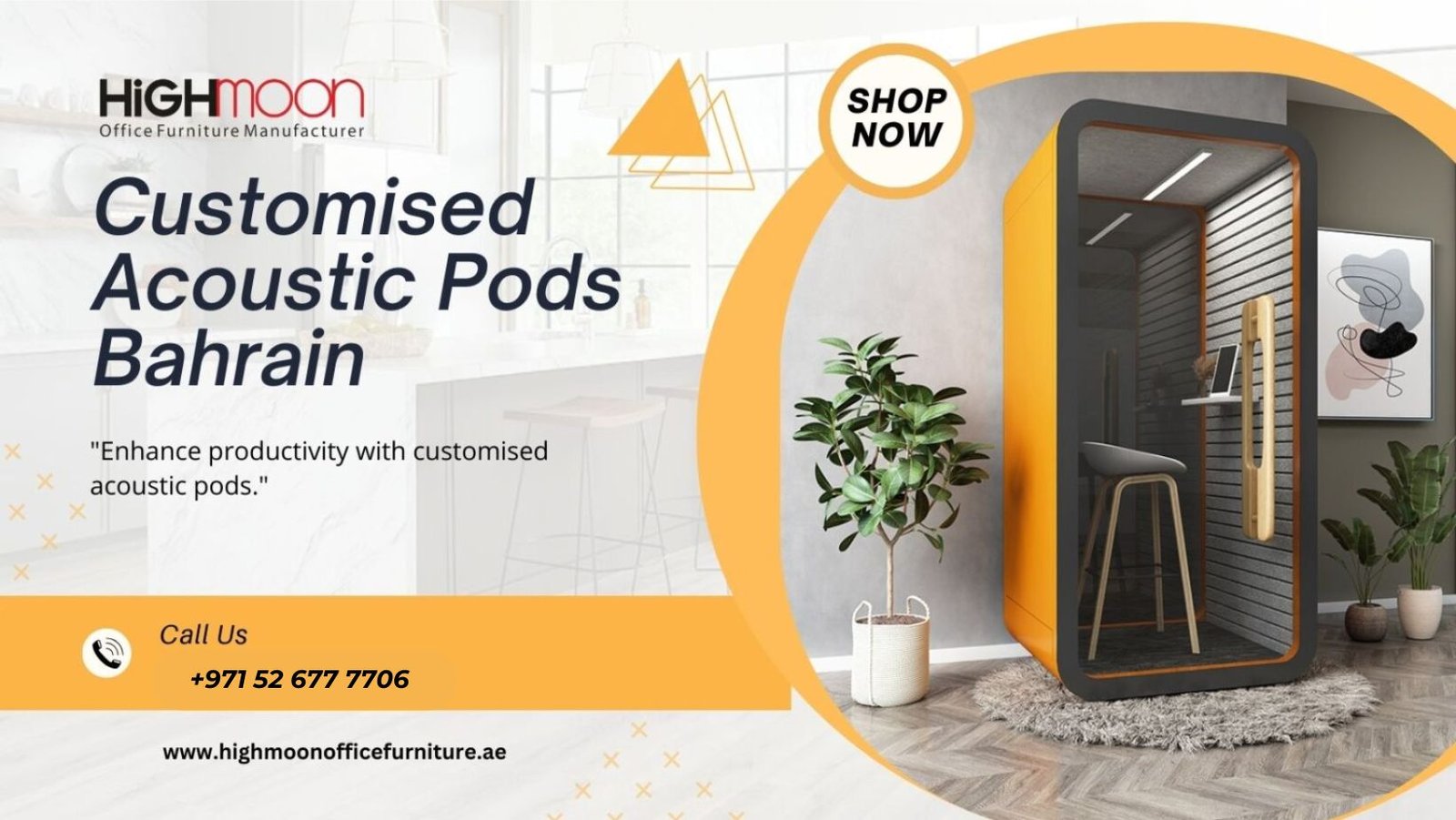 Customised Acoustic Pods in Bahrain