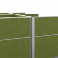 Aqua (B) 4 Cluster Acoustic Workstation